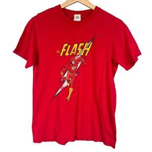 The Original Flash DC Comic Red T-shirt Size Small Superhero